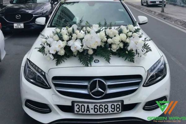 Dòng xe cưới Mercedes C250 