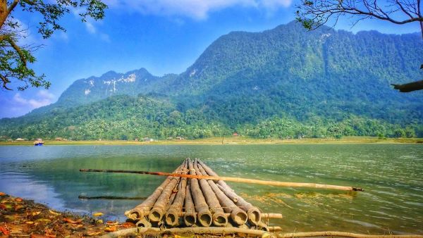 Hồ Noong là địa điểm lý tưởng để thư giãn 